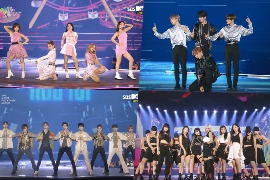 Présentations lors de la deuxième journée des Best K-Music Awards 2019 de Soribada