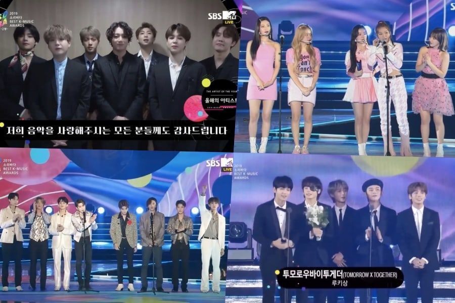 Gagnants de la deuxième journée des meilleurs K-Music Awards 2019 de Soribada