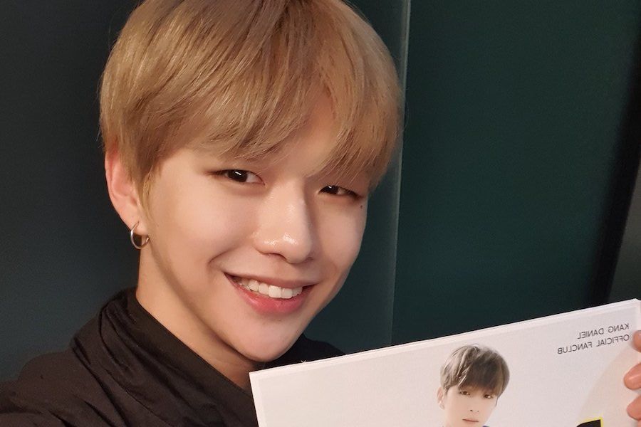 Kang Daniel annonce le nom de son fanclub officiel