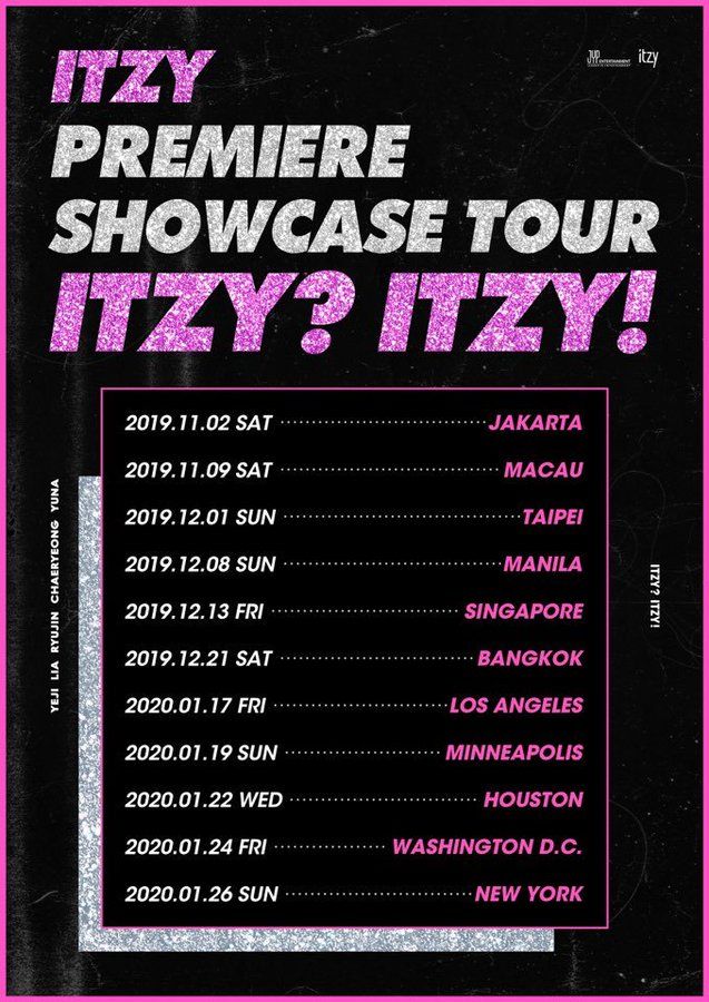 ITZY annonce les dates et les villes pour sa première tournée de