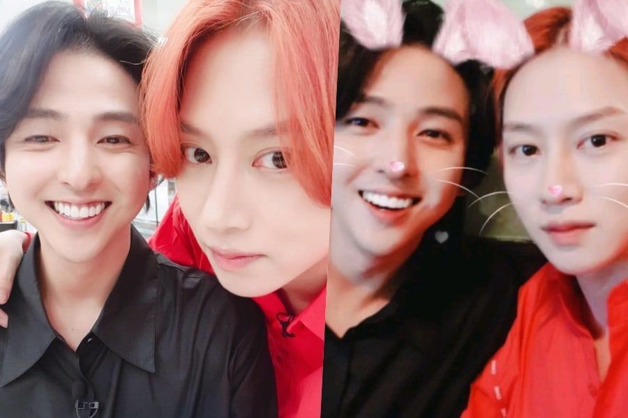 Kim Heechul a eu une douce rencontre avec l'ancienne membre des Super Junior, Kim Ki Bum