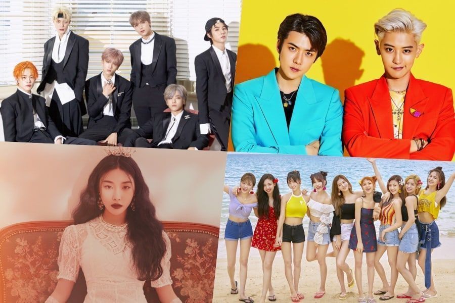 NCT Dream, EXO-SC, TWICE, Chungha et plus encore sont certifiés platine Gaon