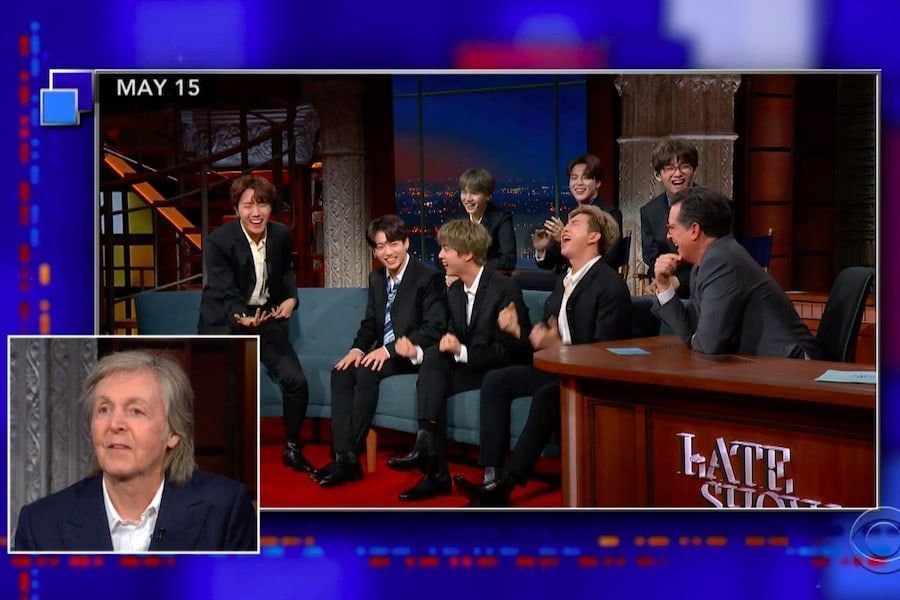 Paul McCartney réagit au BTS en chantant 