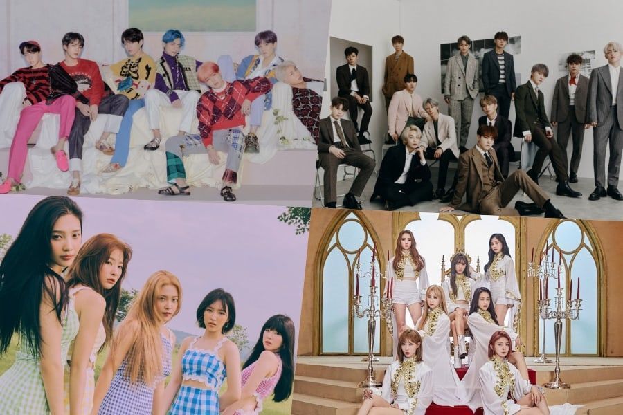 BTS, SEVENTEEN, Red Velvet, DreamCatcher et plus occupent des positions élevées dans la liste des albums mondiaux Billboard