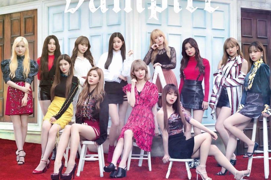 Le simple «vampire» de IZ * ONE obtient un certificat d'or au Japon