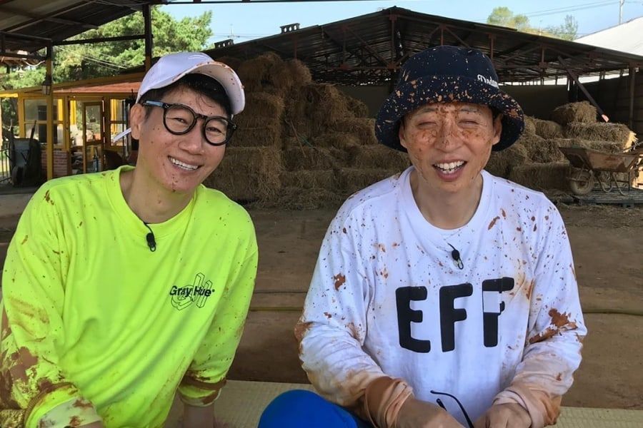 Yoo Jae Suk et Ji Suk Jin se salissent un peu dans le prochain épisode de 