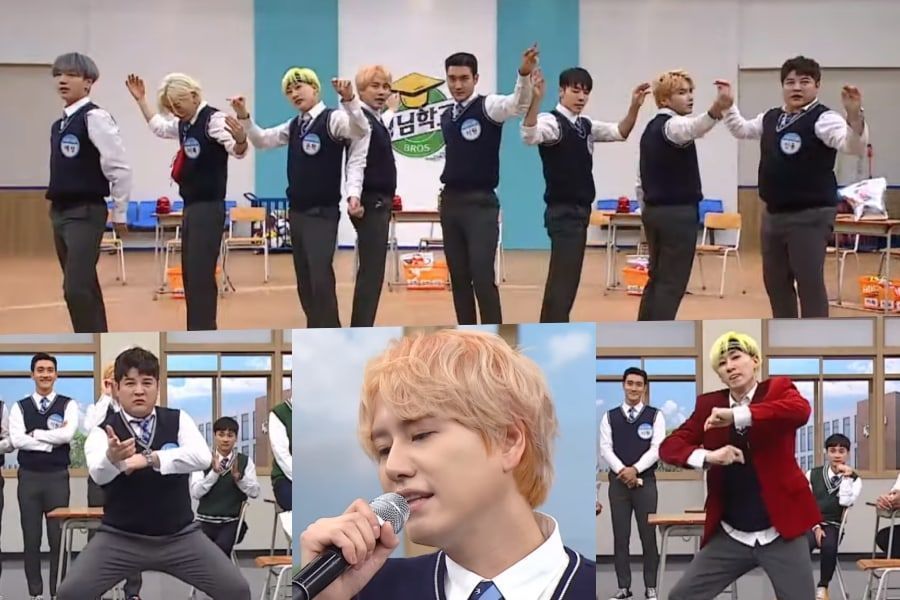 Super Junior montre ses talents + interprète sa nouvelle chanson 