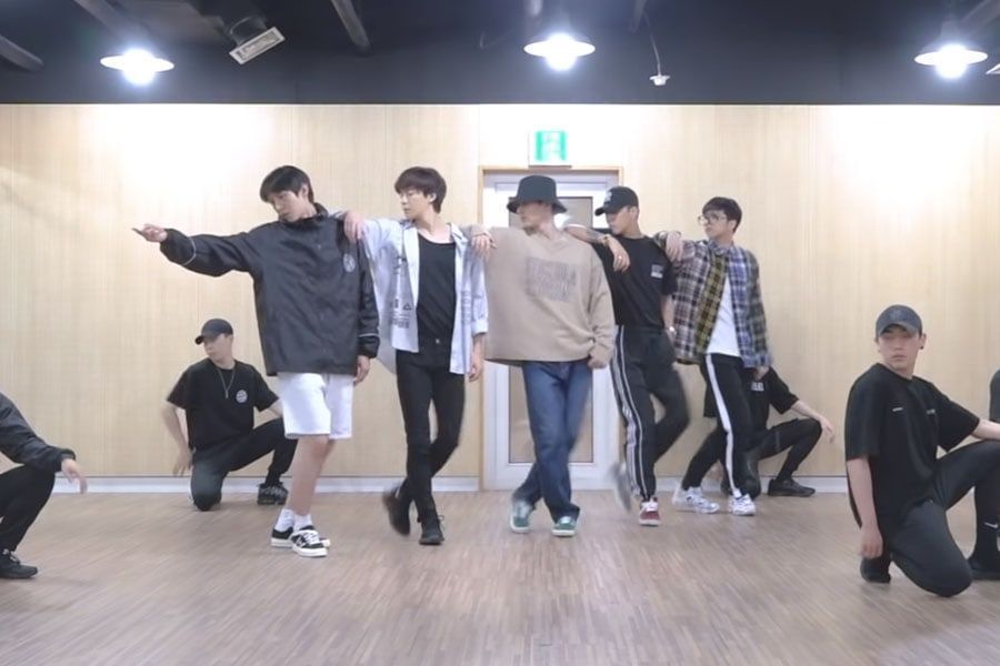 Vixx enchante avec ses mouvements dans la vidéo de pratique de danse pour 