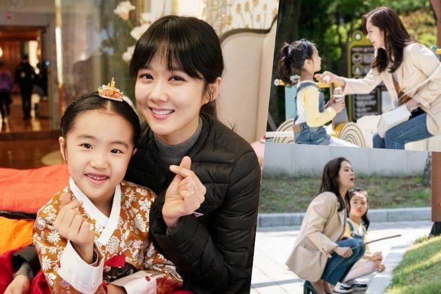 Jang Nara rencontre l'enfant star Oh Ah Rin de 