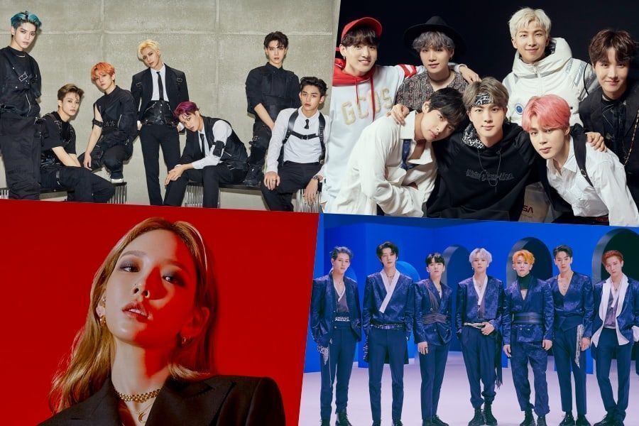 SuperM, BTS, Taeyeon, MONSTA X et plus largement sur la liste des albums mondiaux Billboard