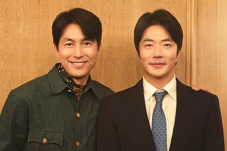 Kwon Sang Woo montre son admiration et sa gratitude pour Jung Woo Sung