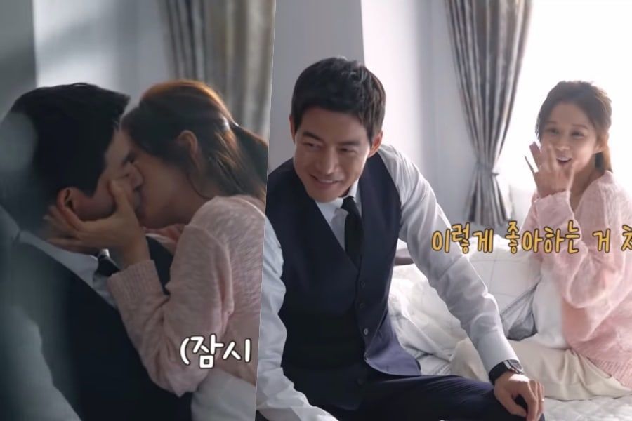 Lee Sang Yoon et Jang Nara filment leur scène de baisers honteux dans «VIP»