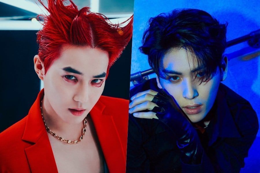 Suho d'EXO montre son amour pour la couverture de Taeyang «Obsession» de SF9 + Taeyang répond