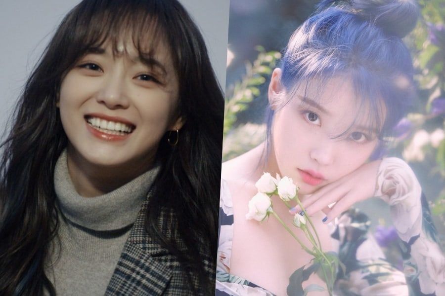 Kim Sejeong de Gugudan répond avec enthousiasme aux éloges de son modèle IU