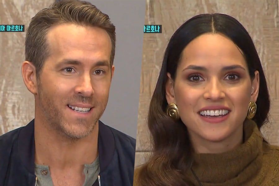 Ryan Reynolds et Adria Arjona plaisantent sur le fait d'avoir des tatouages BTS et EXO sur 