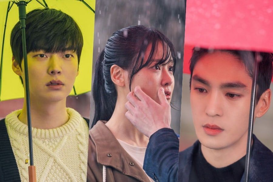 Les chemins d'Ahn Jae Hyun, Oh Yeon Seo et Goo Won se croisent sous la pluie dans 