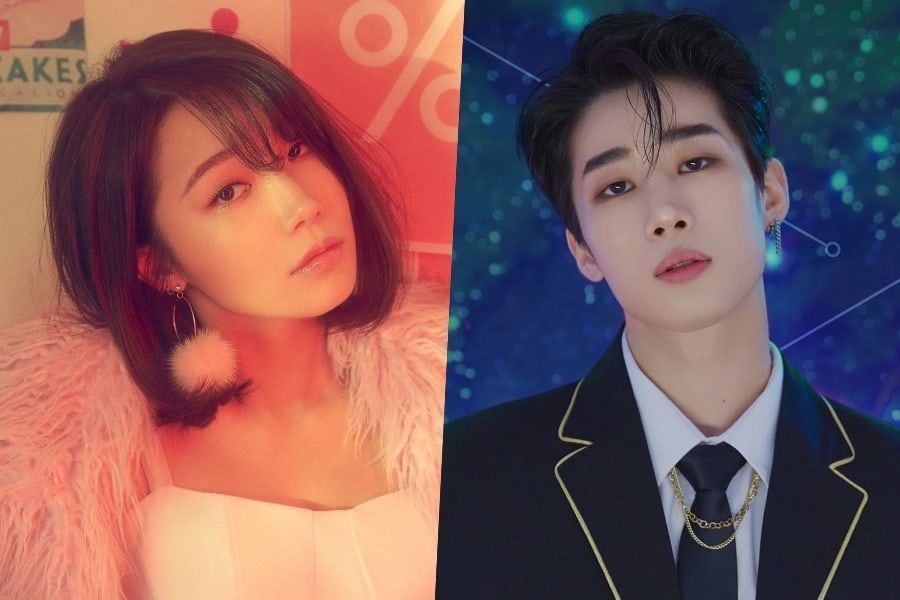 L'agence dément les rumeurs de rencontres entre Jung Eun Ji d'Apink et Han Seung Woo de VICTON et X1