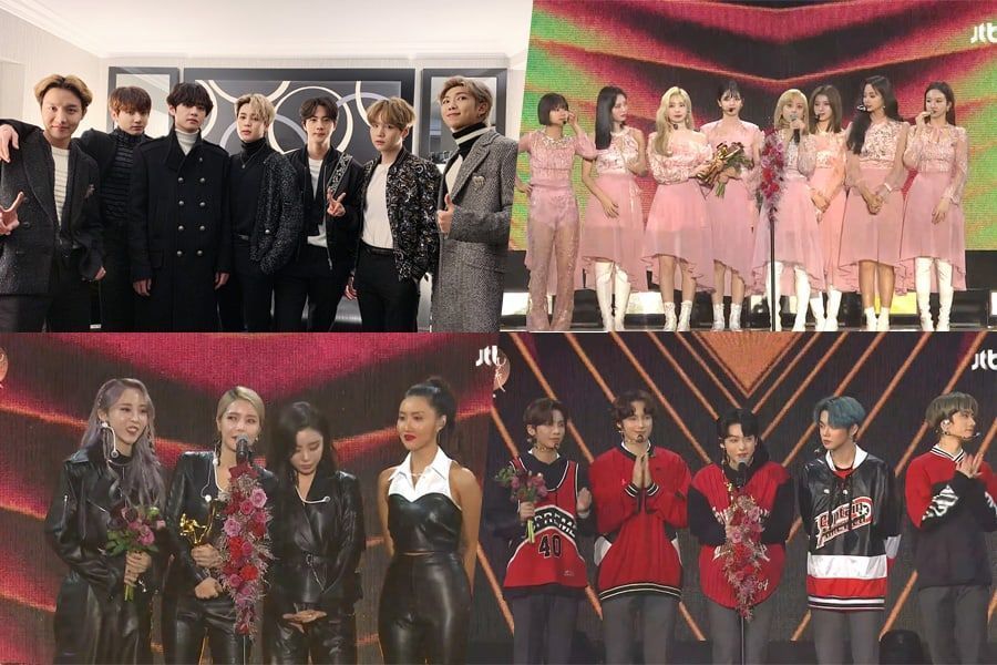 Gagnants du 34e Golden Disc Awards Day 1