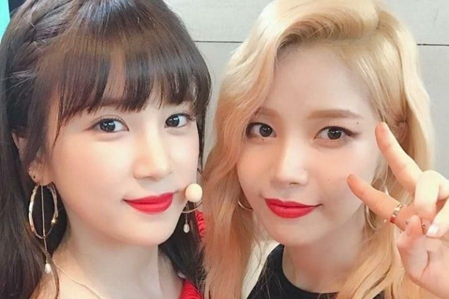 Apink's Chorong remercie MAMAMOO Solar d'avoir envoyé un joli cadeau à son concert