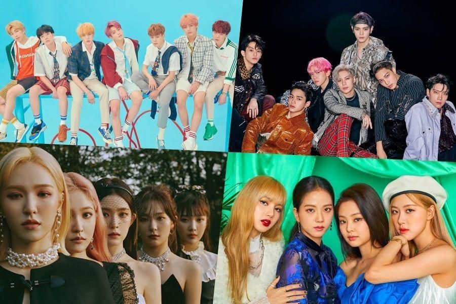 BTS, SuperM, Red Velvet, BLACKPINK et plus occupent une place de choix sur la liste des albums mondiaux Billboard