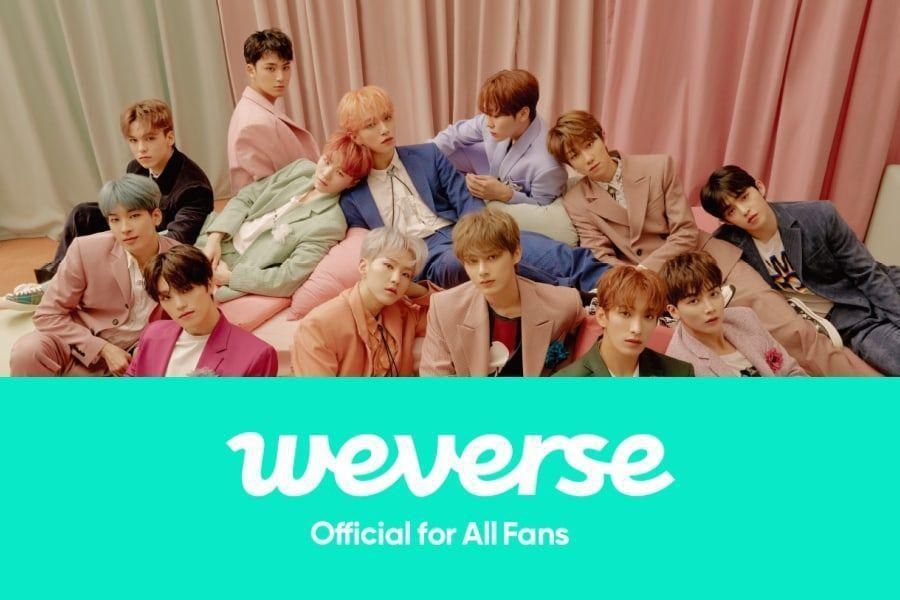 Big Hit et Pledis annoncent le lancement de la communauté de fans de SEVENTEEN sur Weverse