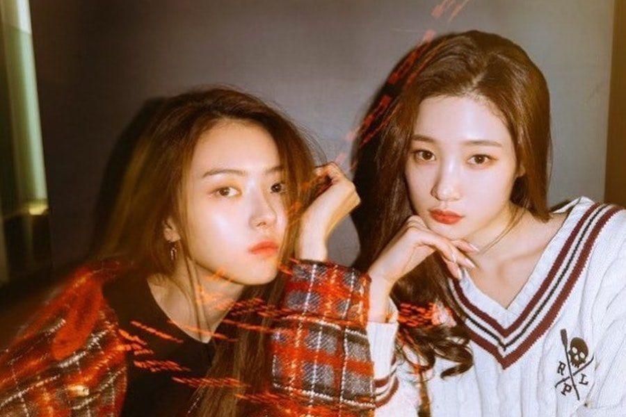 D'anciens membres de l'IOI, Nayoung et Jung Chaeyeon de DIA, partagent une belle photo ensemble