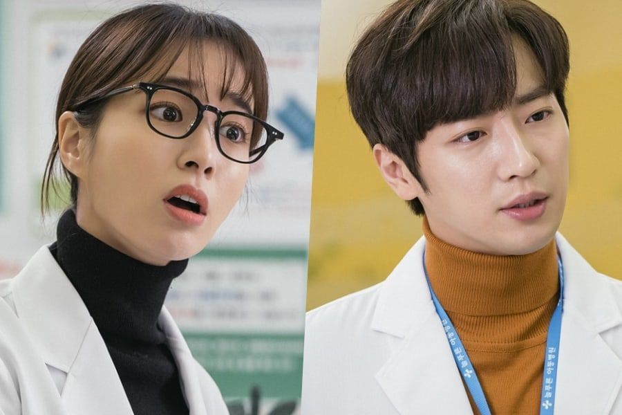 Lee Min Jung et Lee Sang Yeob se regardent dans le drame à venir 