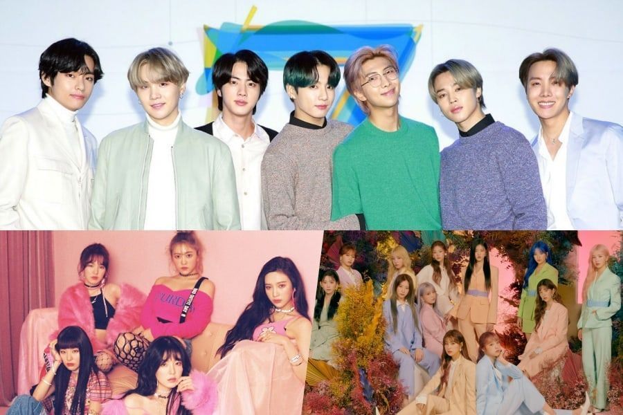 BTS devient le premier artiste à recevoir la certification quadruple million de Gaon; Red Velvet, IZ * ONE + More reçoivent du platine