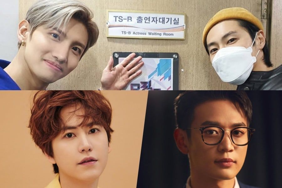 Yunho de TVXQ, Kyuhyun de Super Junior et Minho Show de SHINee soutiennent les débuts en solo coréen de Changmin