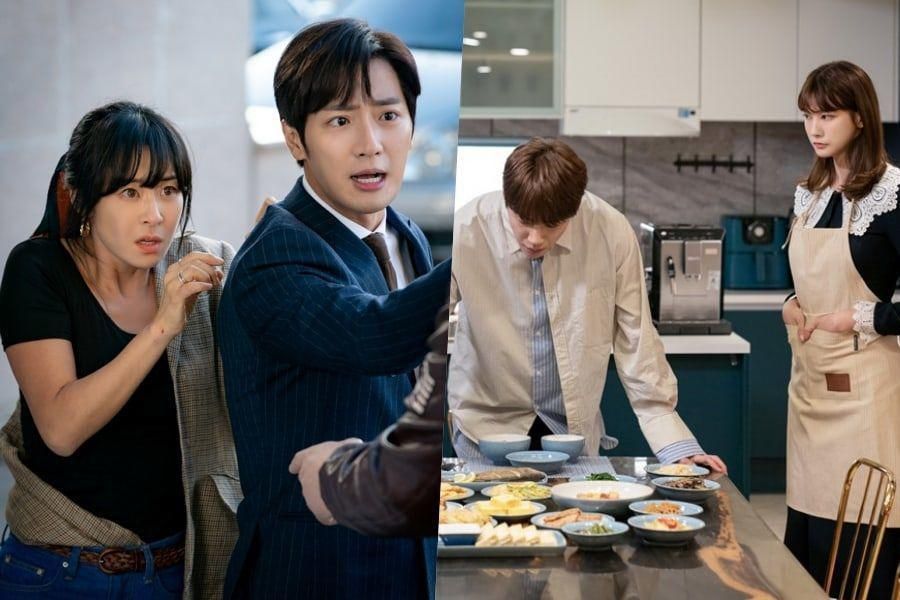 Choi Kang Hee et Lee Sang Yeob rencontrent un danger + Yoo In Young prépare le dîner pour U-KISS Jun sur 