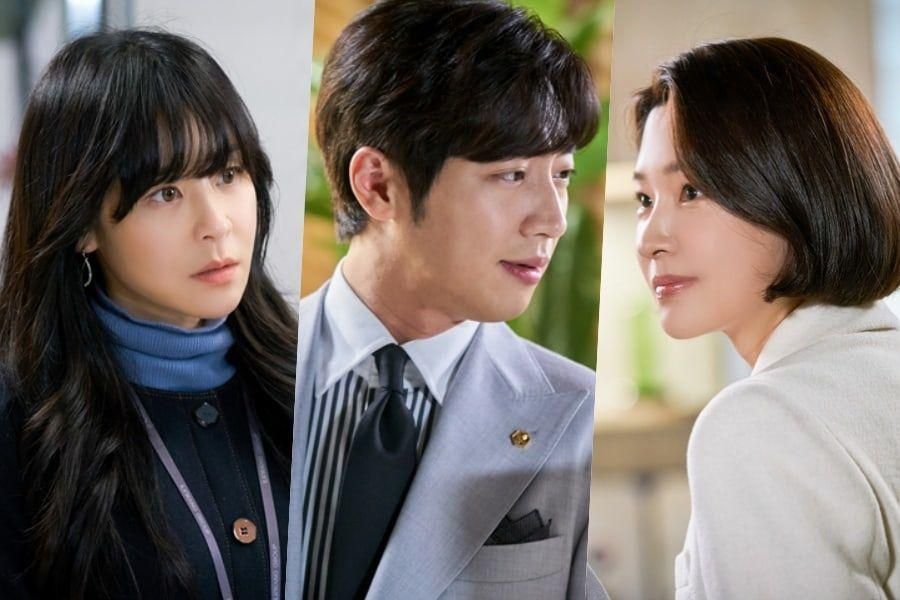 Choi Kang Hee, Lee Sang Yeob et Cha Soo Yeon ont une confrontation tendue sur 