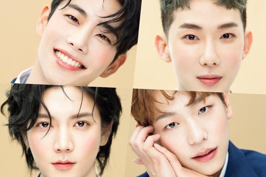 MJ d'ASTRO, Jo Kwon de 2 heures du matin, Ren de NU'EST et Shin Joo Hyup brillent avec confiance sur les nouvelles affiches de la comédie musicale «Jamie»