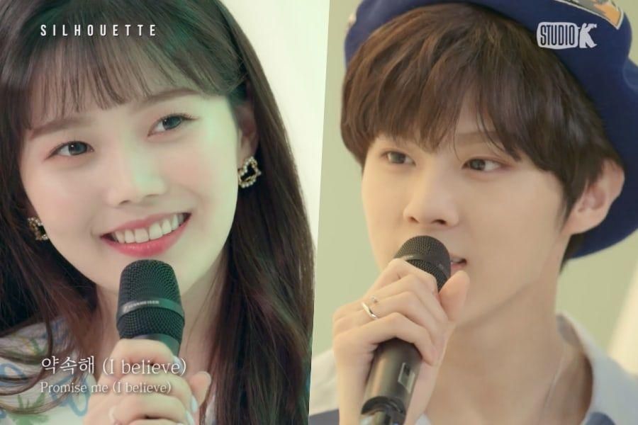 Hyojung de Oh My Girl + Kim Woo Seok de UP10TION chantent un duo du