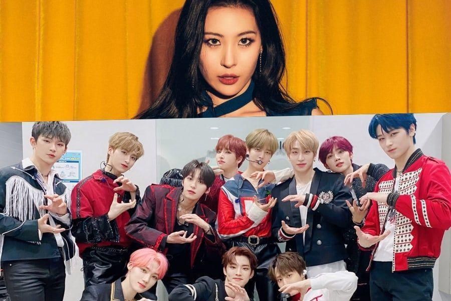 Sunmi applaudit la couverture de Boyz et ONEUS de 