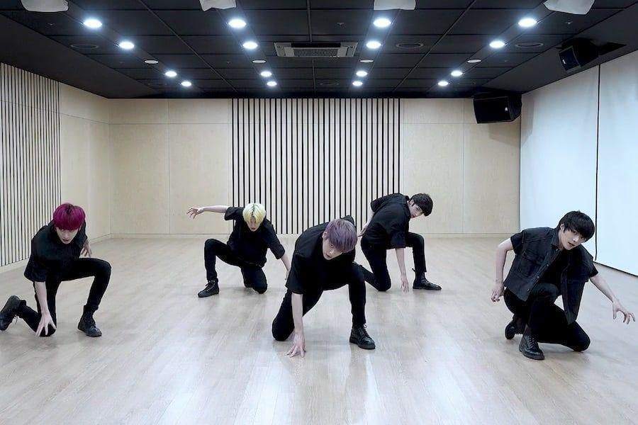 TXT met en évidence ses mouvements intenses dans la pratique de la danse pour 