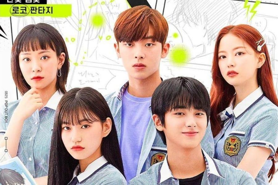 Kim Min Kyu + Kim Doyeon de Weki Meki dirigent le casting coloré des personnages de 