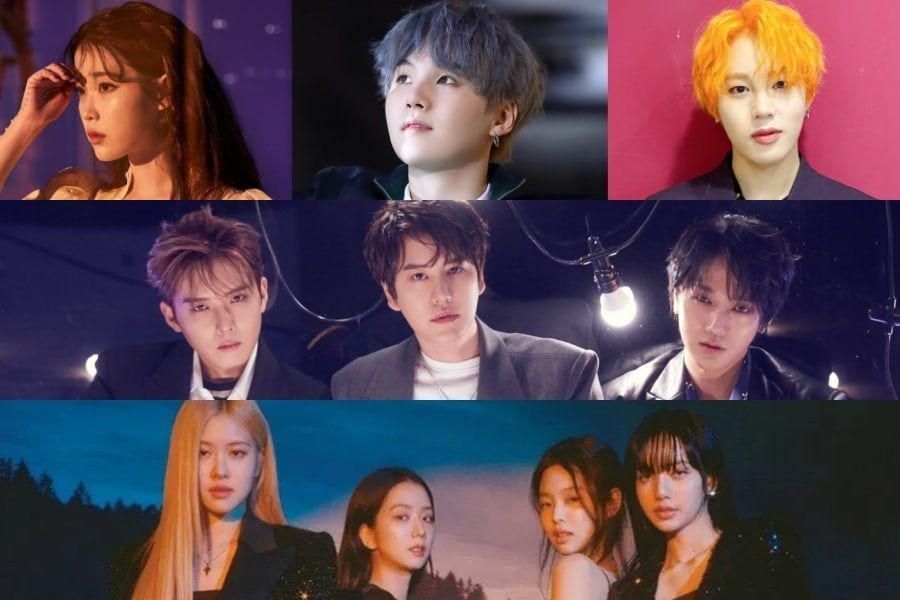 IU et Suga de BTS réalisent une double couronne + Ha Sung Woon, Super Junior-KRY et BLACKPINK meilleurs classements hebdomadaires Gaon