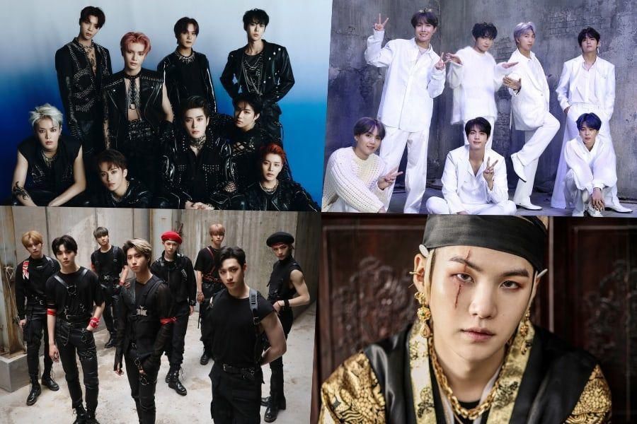 NCT 127, BTS, Stray Kids, Suga, TWICE et bien d'autres se classent en tête du classement mondial des albums de Billboard