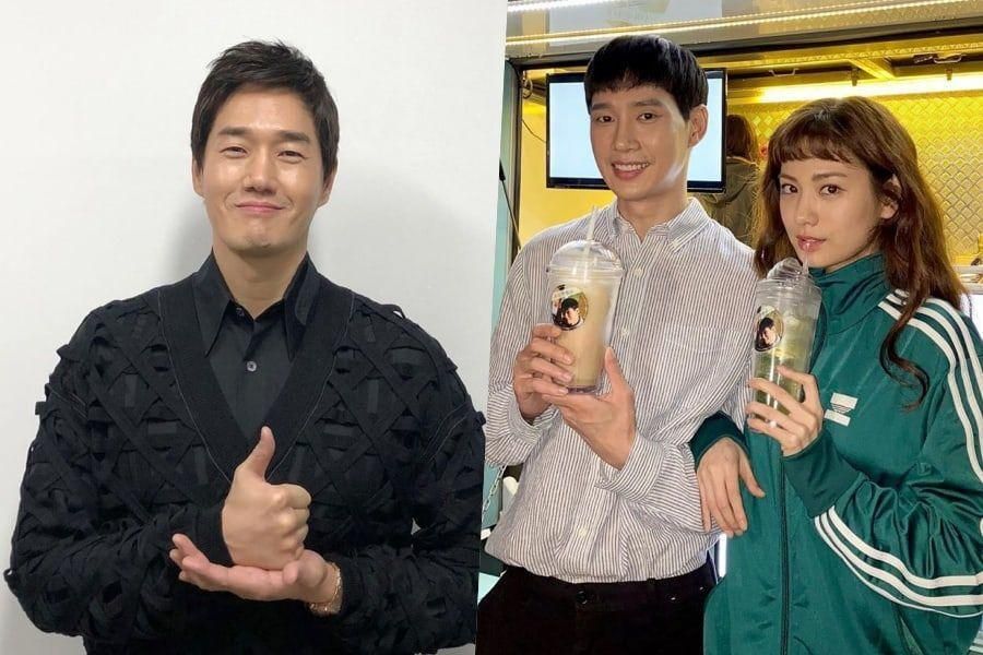 Park Sung Hoon et Nana remercient Yoo Ji Tae pour leur soutien à leur prochain drame 