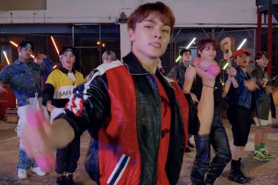 SEVENTEEN se mime hilarante après avoir échangé des pièces pour «Left & Right»