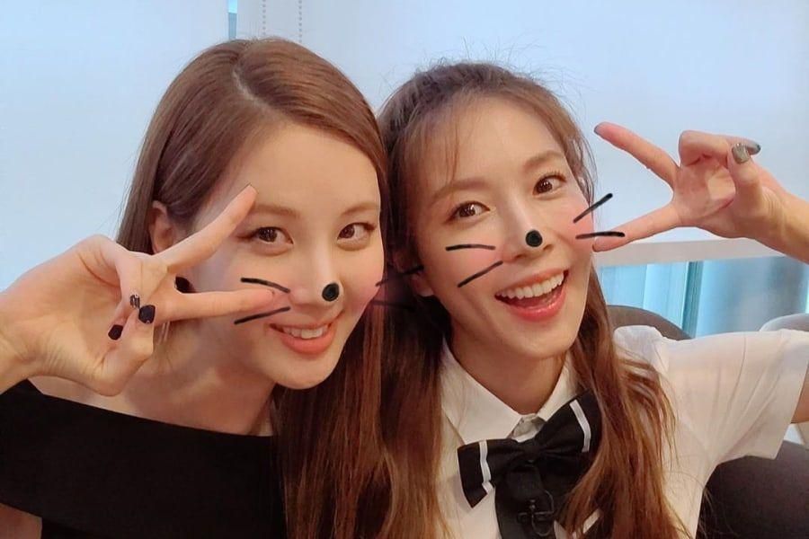 Seohyun de Girls 'Generation s'amuse avec son ancienne partenaire BoA