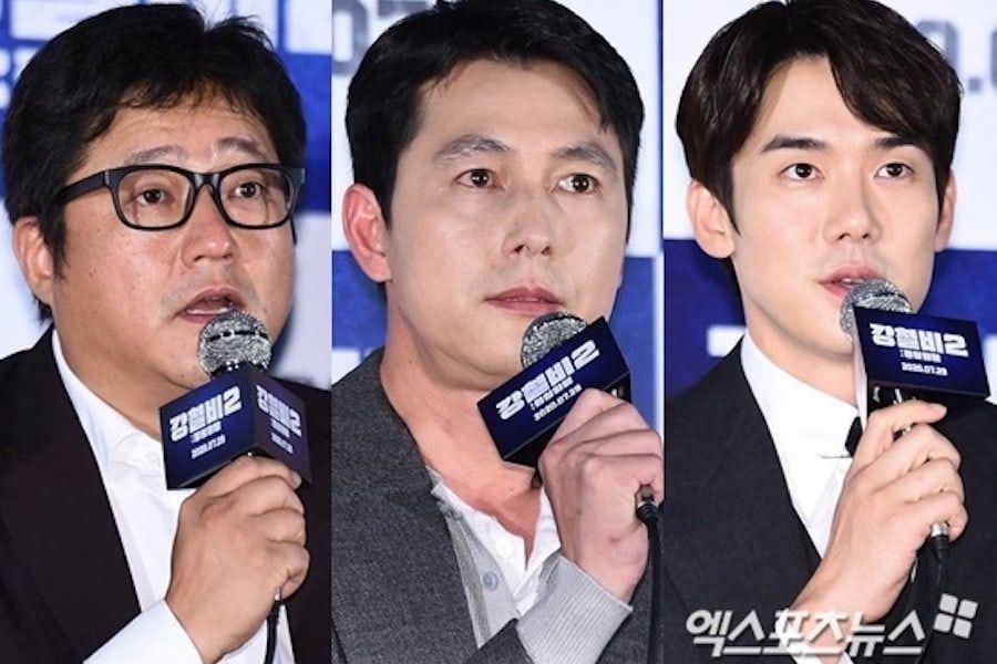 Jung Woo Sung est ravi alors qu'il parle du message de la suite de 