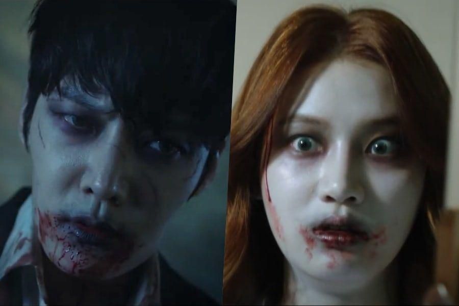 Choi Jin Hyuk et Park Ju Hyun font une transformation terrifiante dans un nouveau teaser pour les drames de zombies