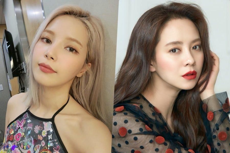 Solar de MAMAMOO remercie la gentillesse de Song Ji Hyo avec un cadeau qui lui est propre