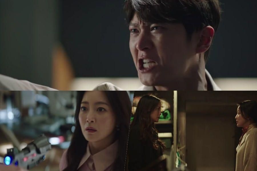 Joo Won et Kim Hee Sun combattent de mystérieux voyageurs du temps dans le teaser de «Alice»