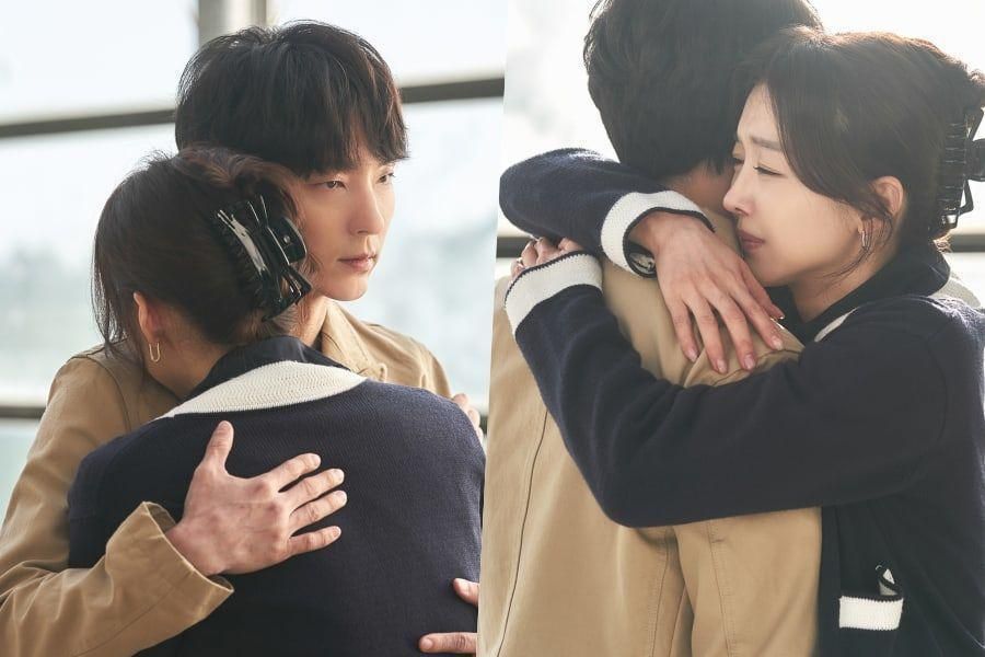 Jang Hee Jin pleure alors qu'elle retrouve son frère Lee Joon Gi sur 