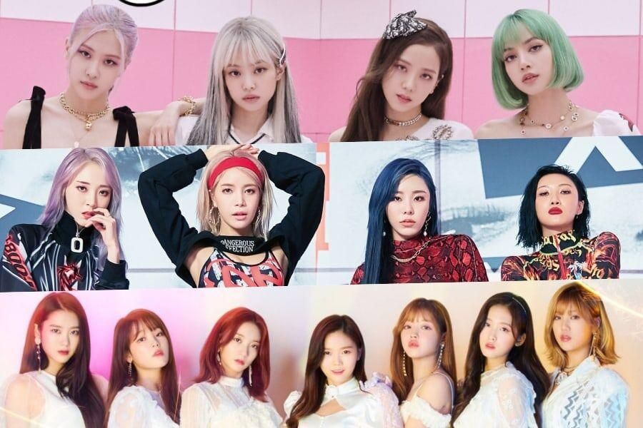 Annonce du classement de la réputation de la marque de septembre Girl Group