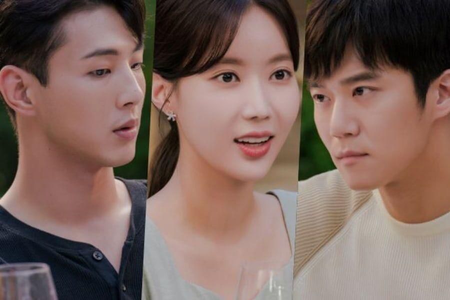 Ji Soo, Im Soo Hyang et Ha Seok Jin organisent une soirée vinicole inconfortable dans 