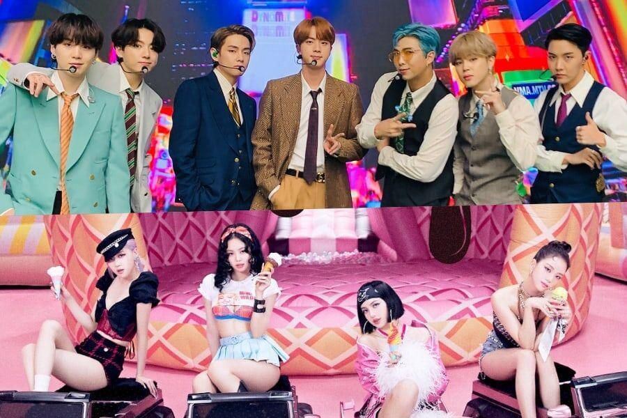 BTS et BLACKPINK obtiennent des nominations pour le E 2020! Prix du choix du public