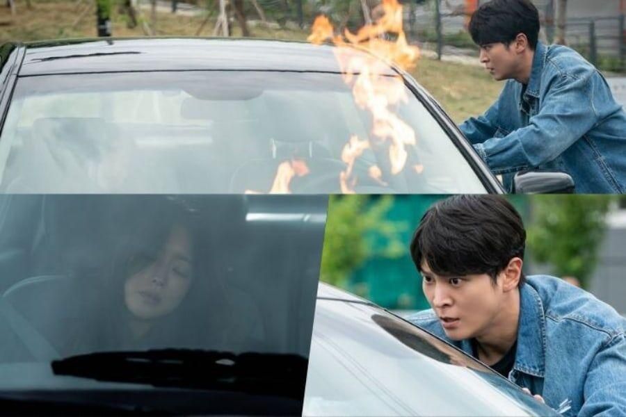 Joo Won tente frénétiquement de sauver une Kim Hee Sun inconsciente dans 